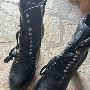 Vince Camino black heeled boots